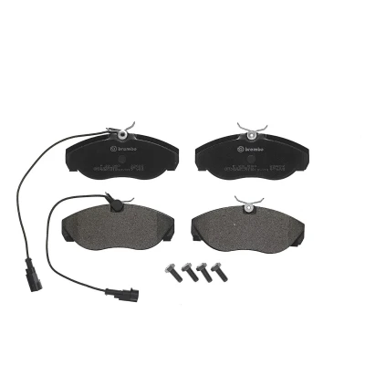 Imagem de BREMBO P 23 083 Jogo de pastilhas para travão disco incl. contacto aviso desgaste com parafusos pinça sem acessórios