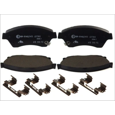 Imagem de ATE Ceramic 13.0470 7262.2 Jogo de pastilhas para travão disco com avisador sonoro desgaste acessórios OPEL: Astra J Hatchback