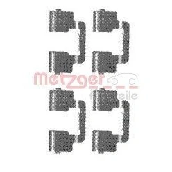 Imagem de METZGER 109 1733 Kit de acessórios, pastilhas travão