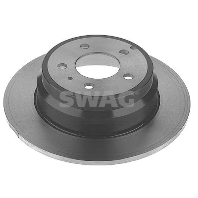 Imagem de SWAG 55 91 1455 Disco de travão Eixo traseiro 295 9,6 5 108 cheio revestido VOLVO: V70 I, 850 Carrinha, S70