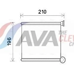 Imagem de PRASCO AIA6385 Radiador Quente VOLKSWAGEN: Golf 7 Variant, 7, SEAT: Leon III ST, Hatchback, AUDI: A3 Sportback