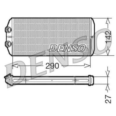 Imagem de DENSO DRR07005 Radiador Quente CITROËN: Xsara Picasso