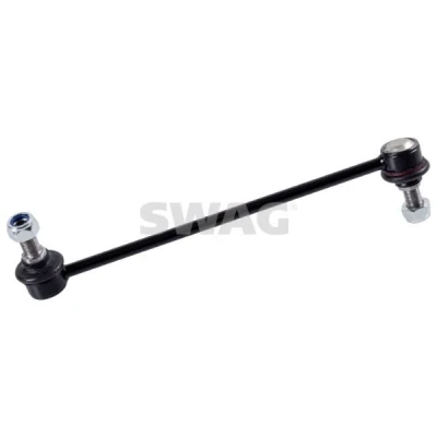Imagem de SWAG 90 92 4929 barra / escora, estabilizadora Eixo dianteiro, lado esquerdo 263 M12 x 1,25 com porca autoblocante Aço