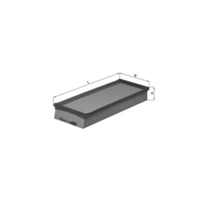 Imagem de MAHLE ORIGINAL LX 2038 Filtro de ar 50,3 131 365,5, 365,5 Cartucho filtrante MINI: Hatchback, Clubman, Countryman