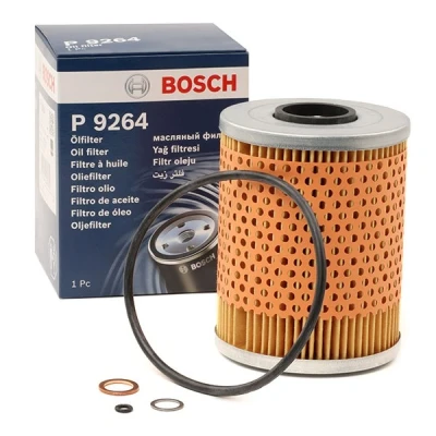 Imagem de BOSCH 1 457 429 264 Filtro de óleo com juntas Cartucho filtrante BMW: 3 Coupe, Sedan, Cabrio
