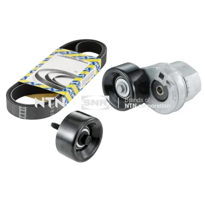Imagem de SNR KA852.18 Jogo de correias trapezoidais estriadas FORD: Transit Mk5 Camião plataforma/Chassis