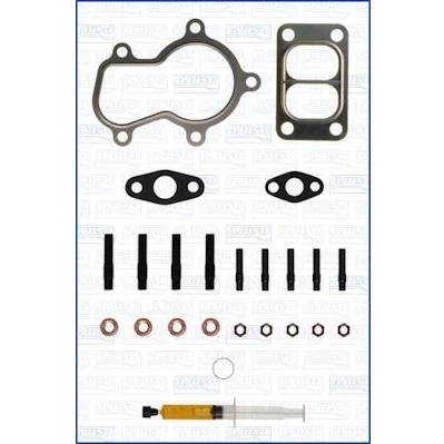 Imagem de AJUSA JTC11279 Kit de montagem, turbocompressor with studs, syringe oil com juntas instruções montagem