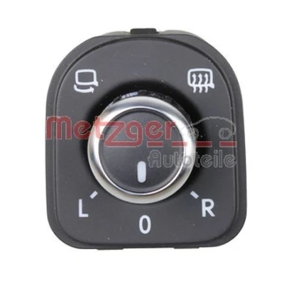 Imagem de METZGER 0916279 Interruptor, ajuste de espelho ORIGINAL ERSATZTEIL VOLKSWAGEN: Sharan II, GOLF 6, Eos, SEAT: Alhambra II
