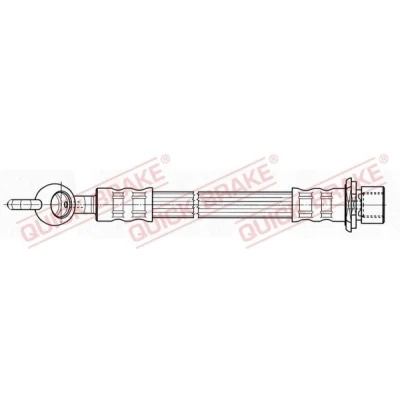 Imagem de QUICK BRAKE 50.055 Mangueira de Travão 206mm com rosca interior