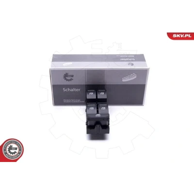 Imagem de ESEN SKV Interruptor, elevadores dos vidros do lado condutor 37SKV170 VOLKSWAGEN: Golf 7, 7 Variant, Passat B8 Variant