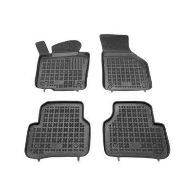Imagem de REZAW PLAST 200102 Conjunto de tapete chão Borracha à frente e atrás 4 preto medida VOLKSWAGEN: Passat B7 Variant, B6 Sedan