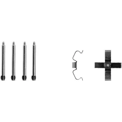 Imagem de TEXTAR 82025700 Kit de acessórios, pastilhas travão OPEL: Astra F CC, Calibra A, Sedan