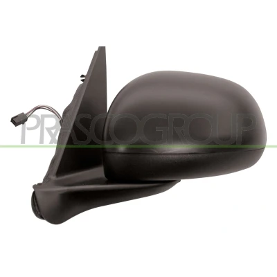Imagem de Espelho retrovisor Prasco FT0407314P Premium esquerda preto elétrico aquecível, sem cor, não esférico FIAT: 500L