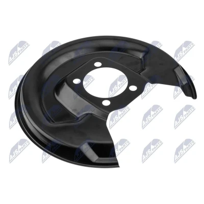 Imagem de NTY HTO TY 049 Defletor do Discos de Travão Eixo traseiro direito TOYOTA: Yaris II Hatchback