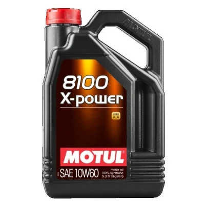 Imagem de Motul 8100 X Power 10W 60 5l Óleo do motor 109696 BMW: 3 Coupe, Sedan, Compact, RENAULT: ESPACE 3, MEGANE 1 Coach, 1, VOLKSWAGEN: Golf 5