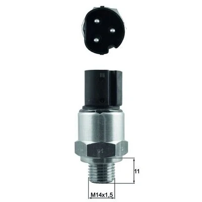 Imagem de MAHLE ORIGINAL TSW 73 Interruptor de temperatura, ventilador do radiador M14x1.5 sem junta BMW: 3 Coupe, Compact, Sedan