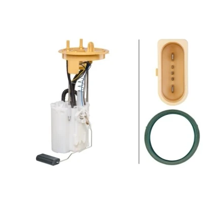 Imagem de HELLA 8TF 358 106 071 Unidade de alimentação combustível com junta, sensor nível elétrico VOLKSWAGEN: Passat B6 Variant