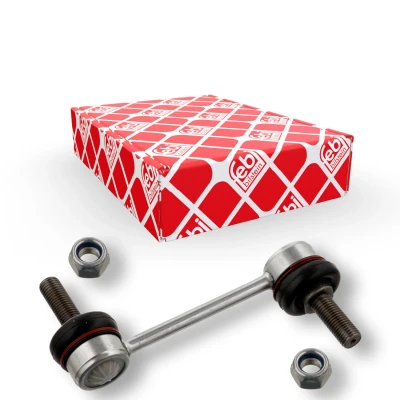 Imagem de FEBI BILSTEIN 34853 barra / escora, estabilizadora Eixo traseiro esquerdo, direito 120 M12 x 1,5 ProKit com porca autoblocante