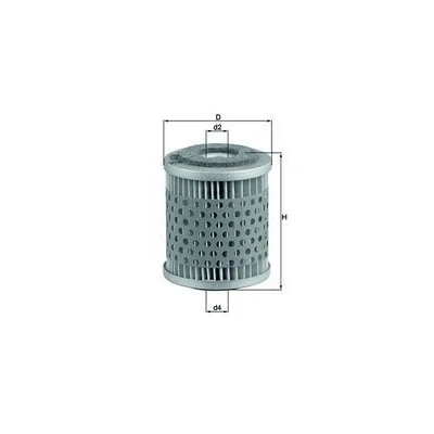 Imagem de MAHLE ORIGINAL KX 38 Filtro de Combustível Cartucho filtrante VOLVO: 740 Sedan, 240 Sedan