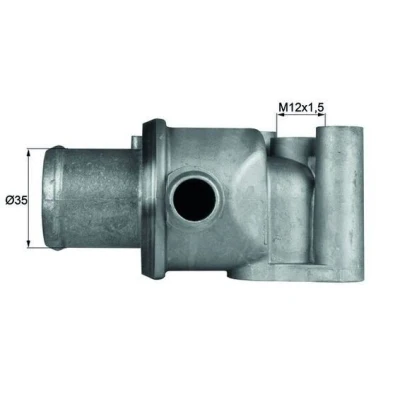 Imagem de MAHLE ORIGINAL TI 77 87D Termóstato, líquido de refrigeração 87 com junta FIAT: Cinquecento, Seicento / 600 Hatchback