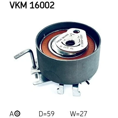 Imagem de SKF VKM 16002 Rolo tensor, correia dentada RENAULT: CLIO 4, 2, Kangoo I Express, DACIA: LOGAN MCV 2