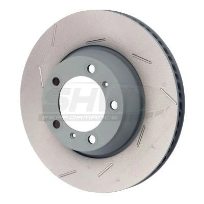 Imagem de SHW Performance PRL39723 Disco de travão Eixo traseiro esquerdo 330 28 interior ventilado, fendido revestido alto carbono PORSCHE: Panamera