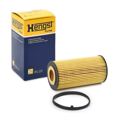 Imagem de HENGST FILTER E27H D125 Filtro de óleo Cartucho filtrante VOLKSWAGEN: Polo V Hatchback, GOLF 5, 6, AUDI: A3 Sportback, A4 B7 Avant