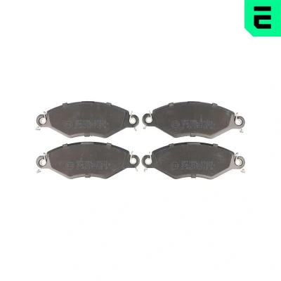 Imagem de OPTIMAL BP 10316 Jogo de pastilhas para travão disco Eixo dianteiro não preparado indicador aviso desgaste PEUGEOT: 206 Hatchback
