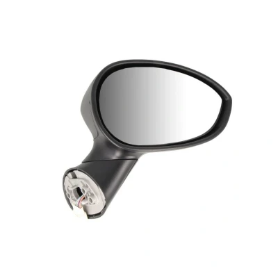 Imagem de Espelho retrovisor Tyc 309 0093 à direita preto convexo, para regulação eléctrica dos espelhos FIAT: 500 Hatchback, C Cabrio