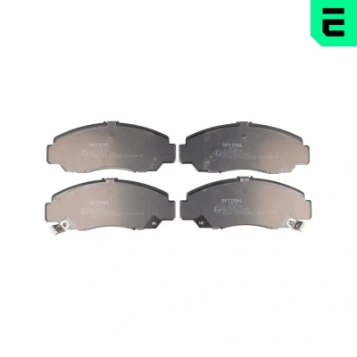 Imagem de OPTIMAL BP 74712 Jogo de pastilhas para travão disco Eixo dianteiro com avisador sonoro desgaste HONDA: CIVIC 8 Hatchback, 7 Hatchback