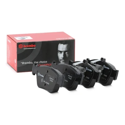 Imagem de BREMBO P 50 023 Jogo de pastilhas para travão disco preparado indicador aviso desgaste com grampo do êmbolo sem acessórios