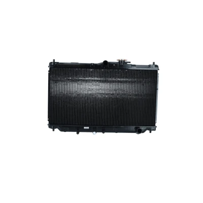 Imagem de NRF EASY FIT 507728 Radiador, arrefecimento do motor Alumínio 668 352 32 com tampa de fecho, capa Aletas refrigeração soldadas