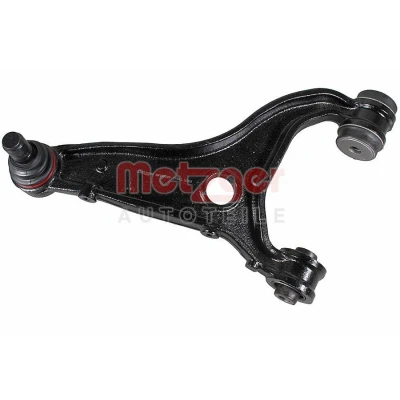 Imagem de METZGER 58188703 Braço de suspensão com apoio borracha, articulação suspensão/guia Eixo traseiro esquerdo, em cima transversal