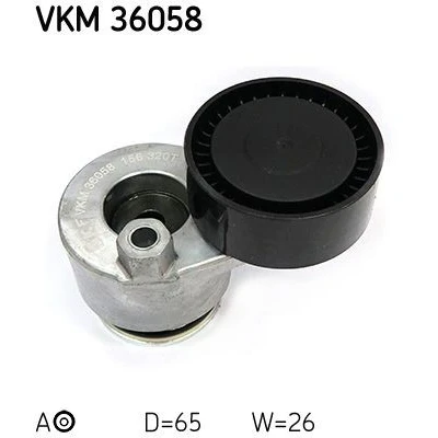 Imagem de SKF VKM 36058 Polia Tensora RENAULT: CLIO 2, MEGANE 2 Kombi,