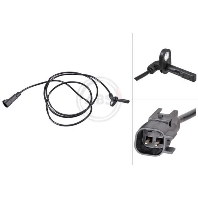 Imagem de A.B.S. 31720 Sensor de ABS activo 1435mm 1515mm 37mm preto OPEL: Insignia A Sports Tourer, Sedan