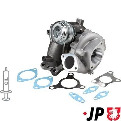 Imagem de JP GROUP 4017400500 Turbocompressor accionado pelos gases de escape incl. Kit juntas NISSAN: NP300 Navara Pick up