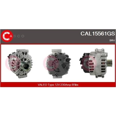 Imagem de CASCO CAL10334AS Alternador 12V 120A OPEL: Astra H Hatchback, GTC, Caravan
