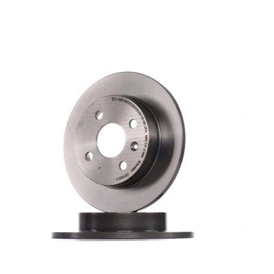 Imagem de BREMBO COATED DISC LINE 08.7626.11 Disco de travão 240 10 4 cheio revestido com parafusos OPEL: Astra H GTC, G CC, Caravan