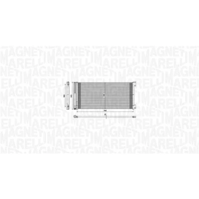 Imagem de MAGNETI MARELLI 350203808000 Condensador com secador 765x358x16 358 765 16