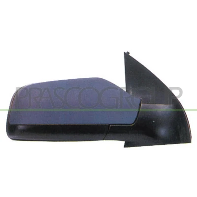 Imagem de Espelho retrovisor Prasco OP0177103 à direita com subcapa manual ajustável pelo interior, ajuste: por cabo de aço OPEL: Astra G CC, Caravan