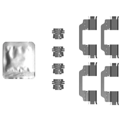 Imagem de TEXTAR 82553000 Kit de acessórios, pastilhas travão