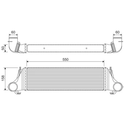 Imagem de VALEO 818400 Intercooler Alumínio sem sensor