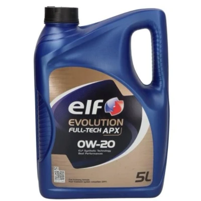 Imagem de Elf Evolution Full Tech APX 0W 20 5l Óleo do motor 2214238 BMW: 3 Touring, 1 Hatchback, Sedan, MERCEDES BENZ: Classe C T modell, Sedan
