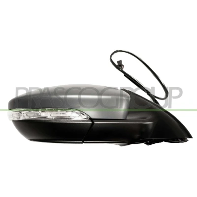 Imagem de Espelho retrovisor Prasco Premium VG5227323P à direita com subcapa elétrico aquecível, convexo, sem cor