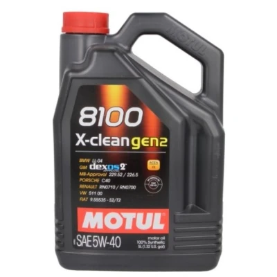 Imagem de Motul X CLEAN GEN2 5W 40 5l Óleo do motor 109762 BMW: 5 Touring, 3 Cabrio, MINI: Hatchback, OPEL: Astra H GTC