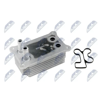 Imagem de NTY CCL FR 002 Radiador de Óleo refrigerado a água FORD: Transit Mk5 Minibus, MONDEO 3 Stufenheck, Camião plataforma/Chassis