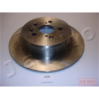 Imagem de JAPKO Disco de travão TOYOTA: Celica V Coupe Eixo traseiro 287,5mm 10mm 5 54mm cheio pintado 61208C 4243120140,4243120150,4243120240 Discos