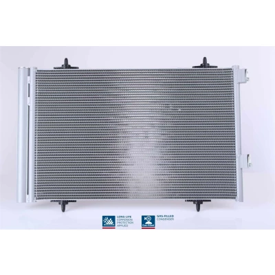 Imagem de NISSENS 940189 Condensador com secador Alumínio 574 R 134a CITROËN: C5 III Carrinha, 3, PEUGEOT: 508 I Sedan