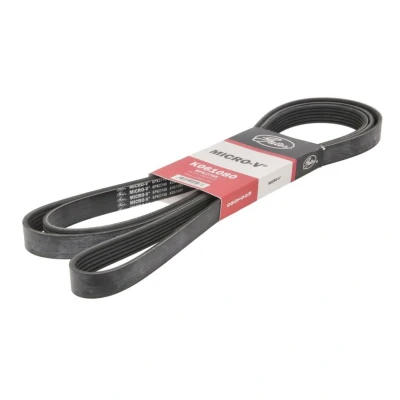 Imagem de GATES K061080 Correia trapezoidal estriada 2747 6 Poliéster, EPDM (borracha de etileno propileno dieno) FleetRunner Micro V JAGUAR: S Type, XF Sedan