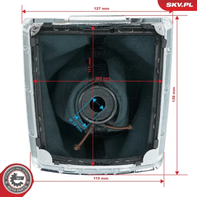 Imagem de ESEN SKV 61SKV536 Depósito de Compensação Refrigerante com tampa fecho MERCEDES BENZ: Classe A